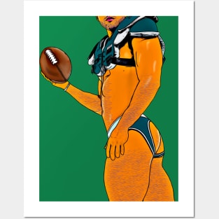 Tight End (Art) Posters and Art